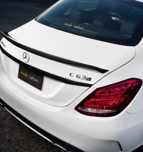 W205 C63s Bootlid Spoiler