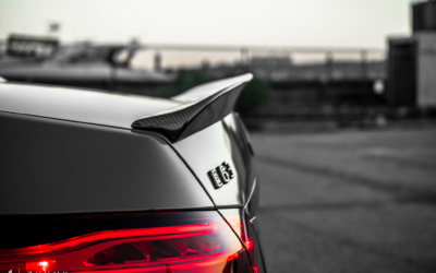 W212 E63s Bootlid Spoiler