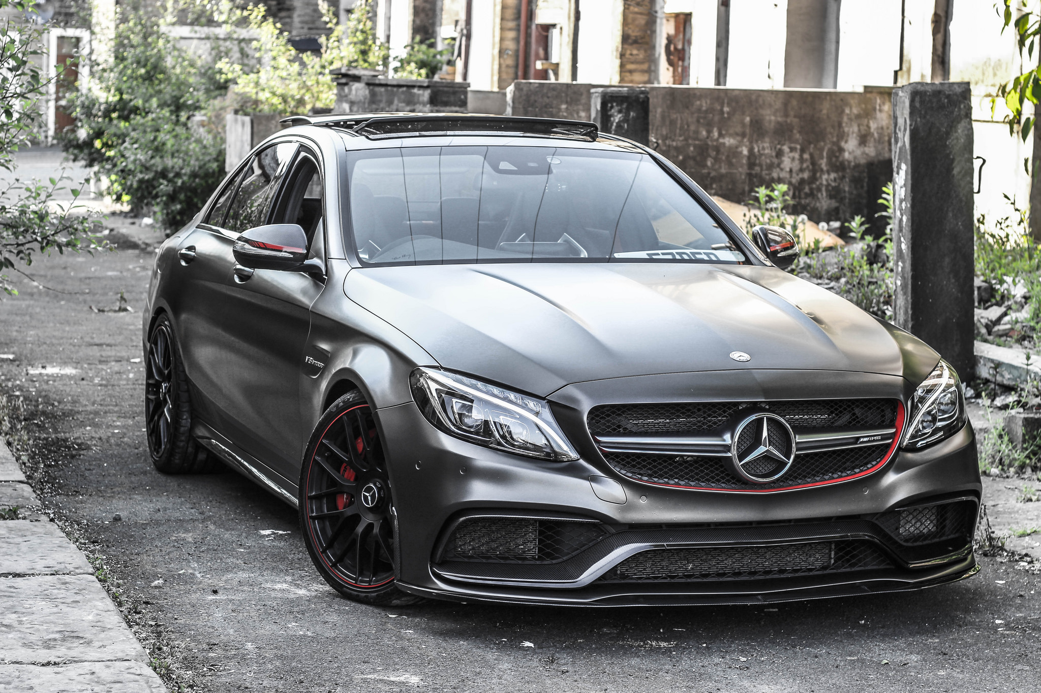 W205 C63s Edition 1 Front Splitter