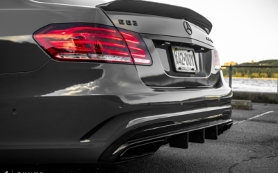 W212 E63s Luftstrom Rear Diffuser