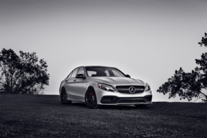 Satin Silver W205 C63s