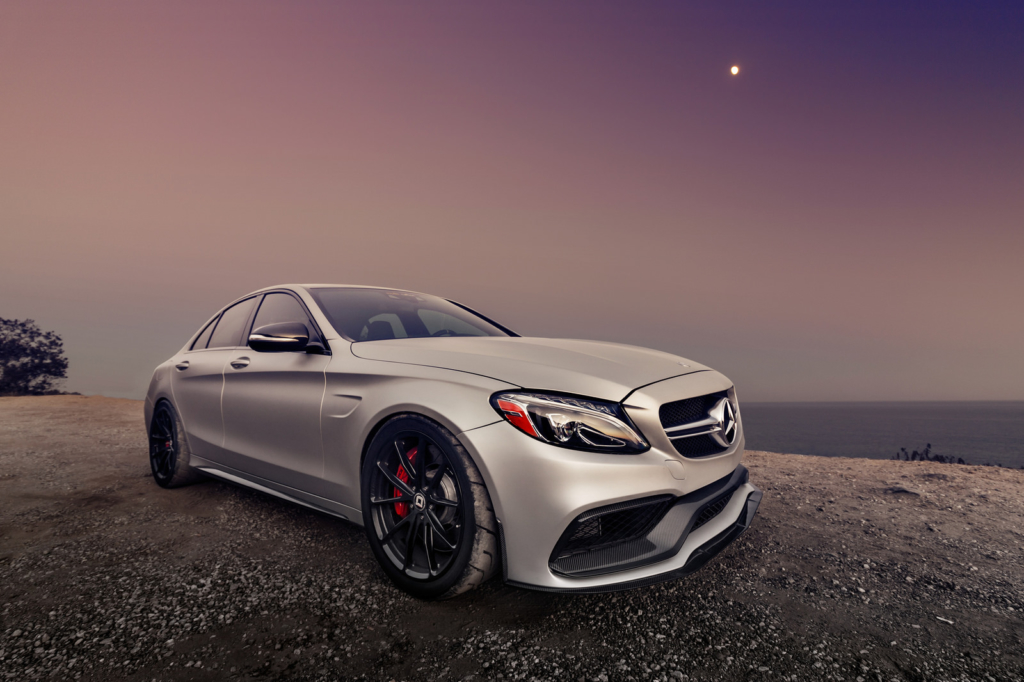 Satin Silver W205 C63s