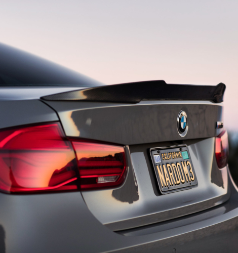 F80 M4 Style High Kick Spoiler