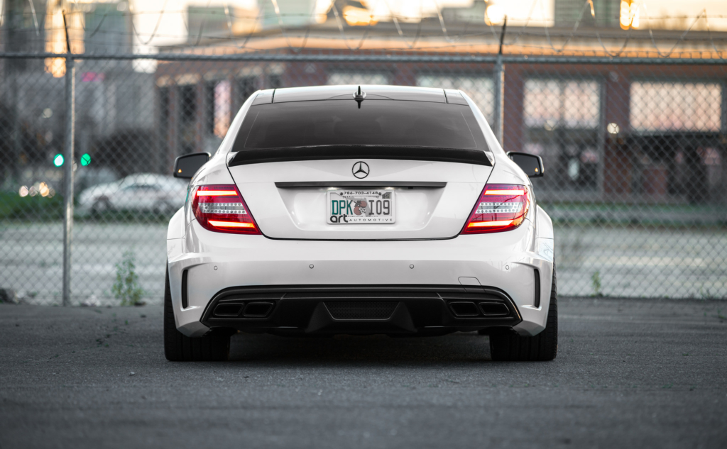 Diamond White Supercharged C63 Black Series 