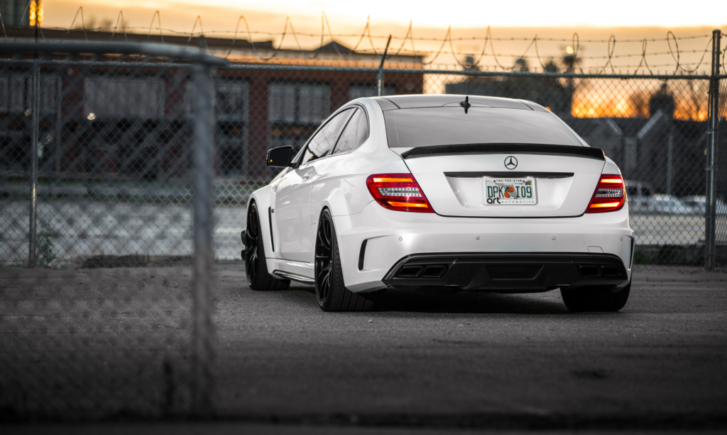 Diamond White Supercharged C63 Black Series 