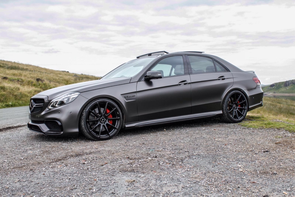 Satin Grey W212 E63s Mode Carbon