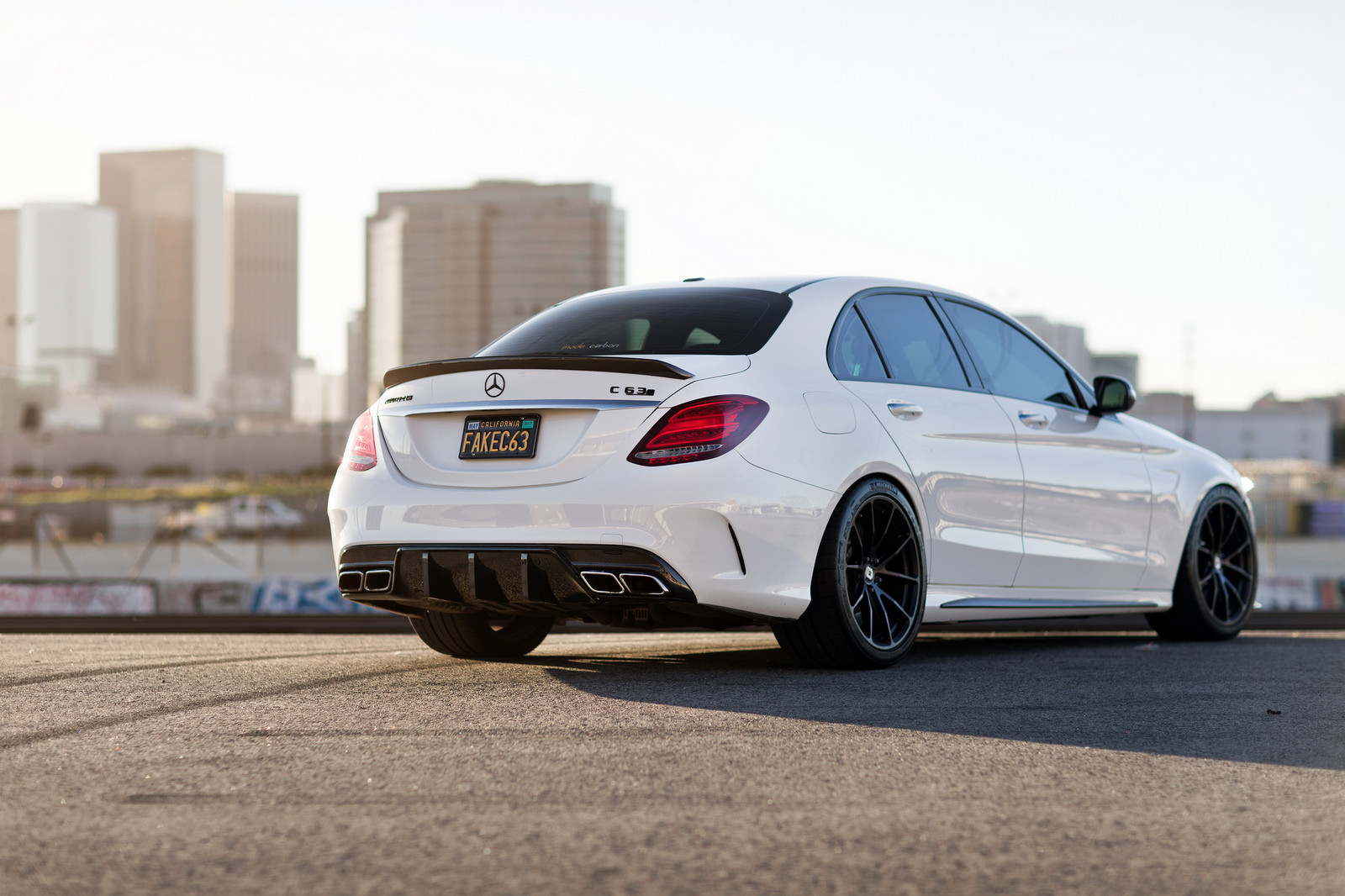 Polar White W205 C63s