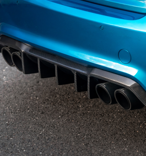 F87 M2 Trophy Rear Diffuser