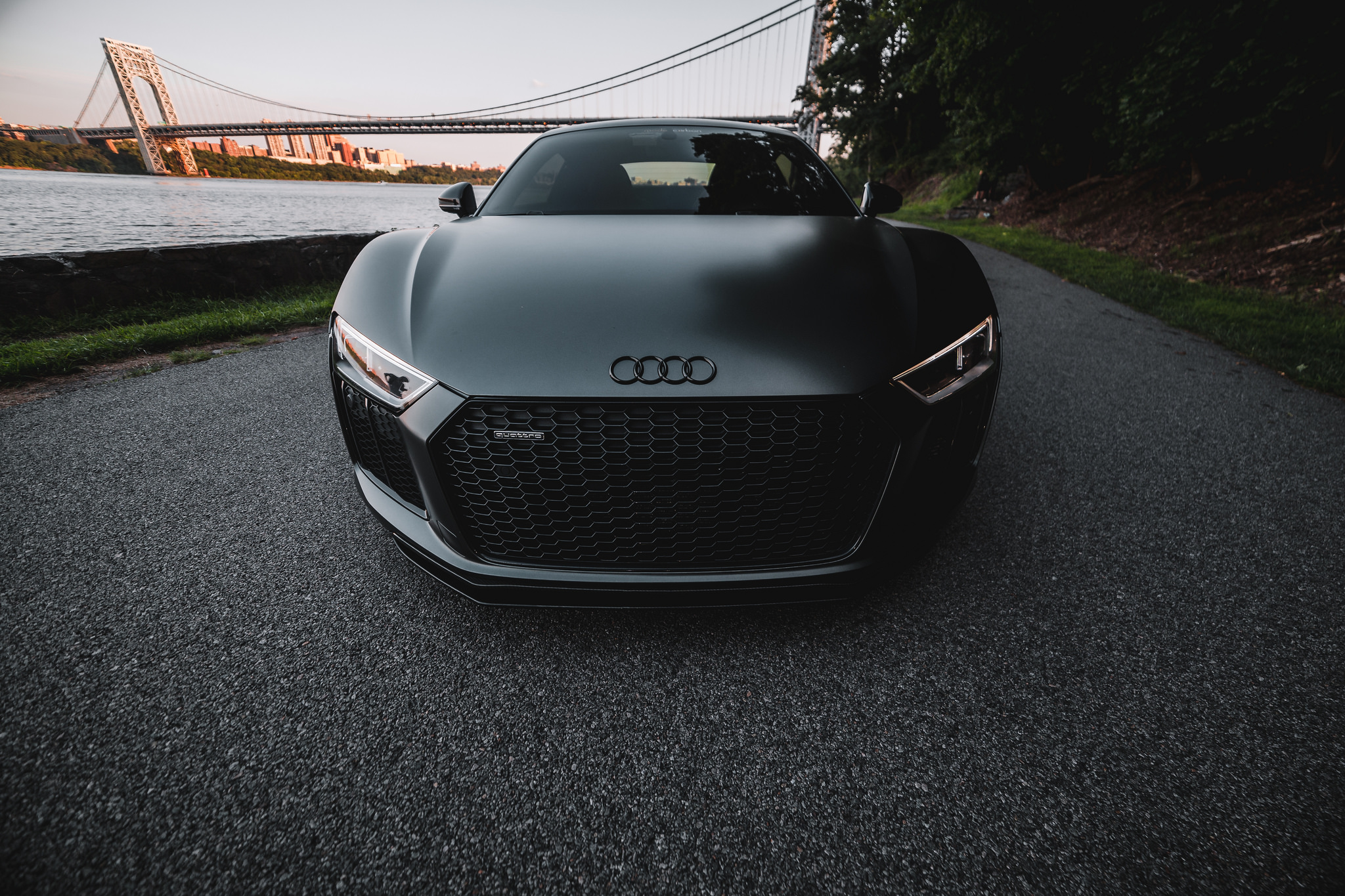 Matte Daytona Grey R8 V10 Plus