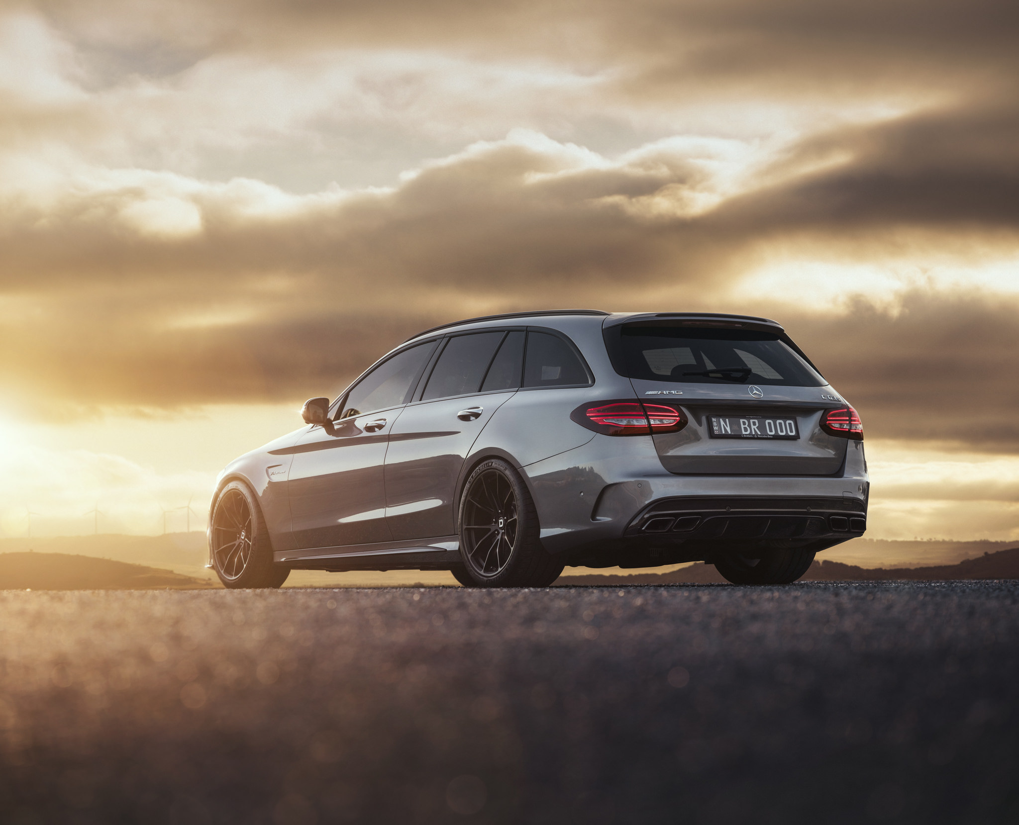 Selenite Grey W205 C63s Estate