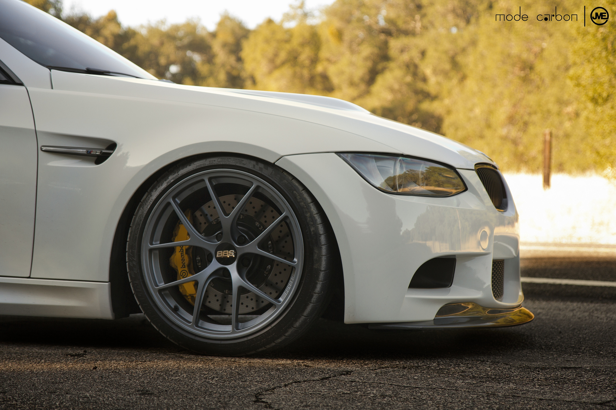 Alpine White E92 M3 - Mode Carbon