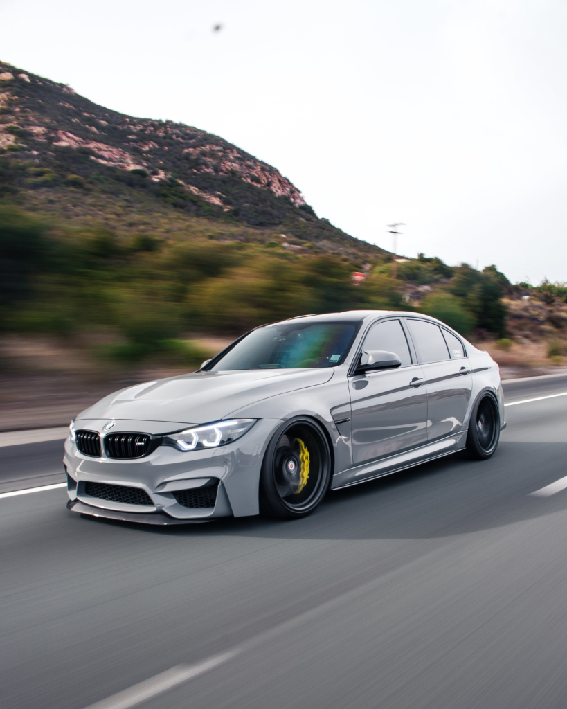 Nardo Grey F80 M3 equipped with our GTS Front Splitter